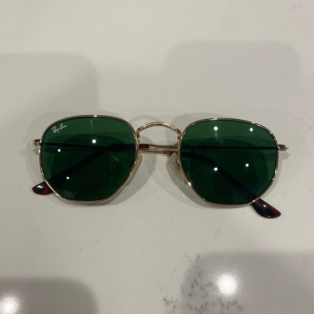 Like new! Ray Ban Hexagonal Flat Lenses
